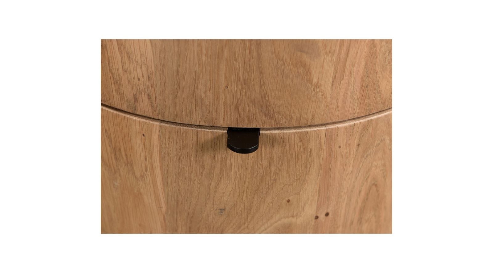 Theo Two Drawer Nightstand- Natural - Image 4