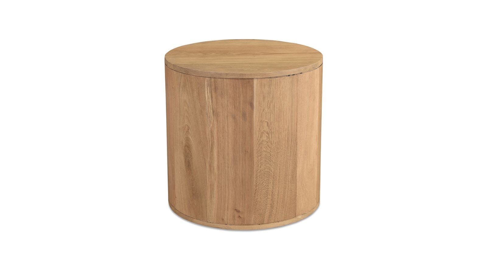 Theo Two Drawer Nightstand- Natural - Image 8