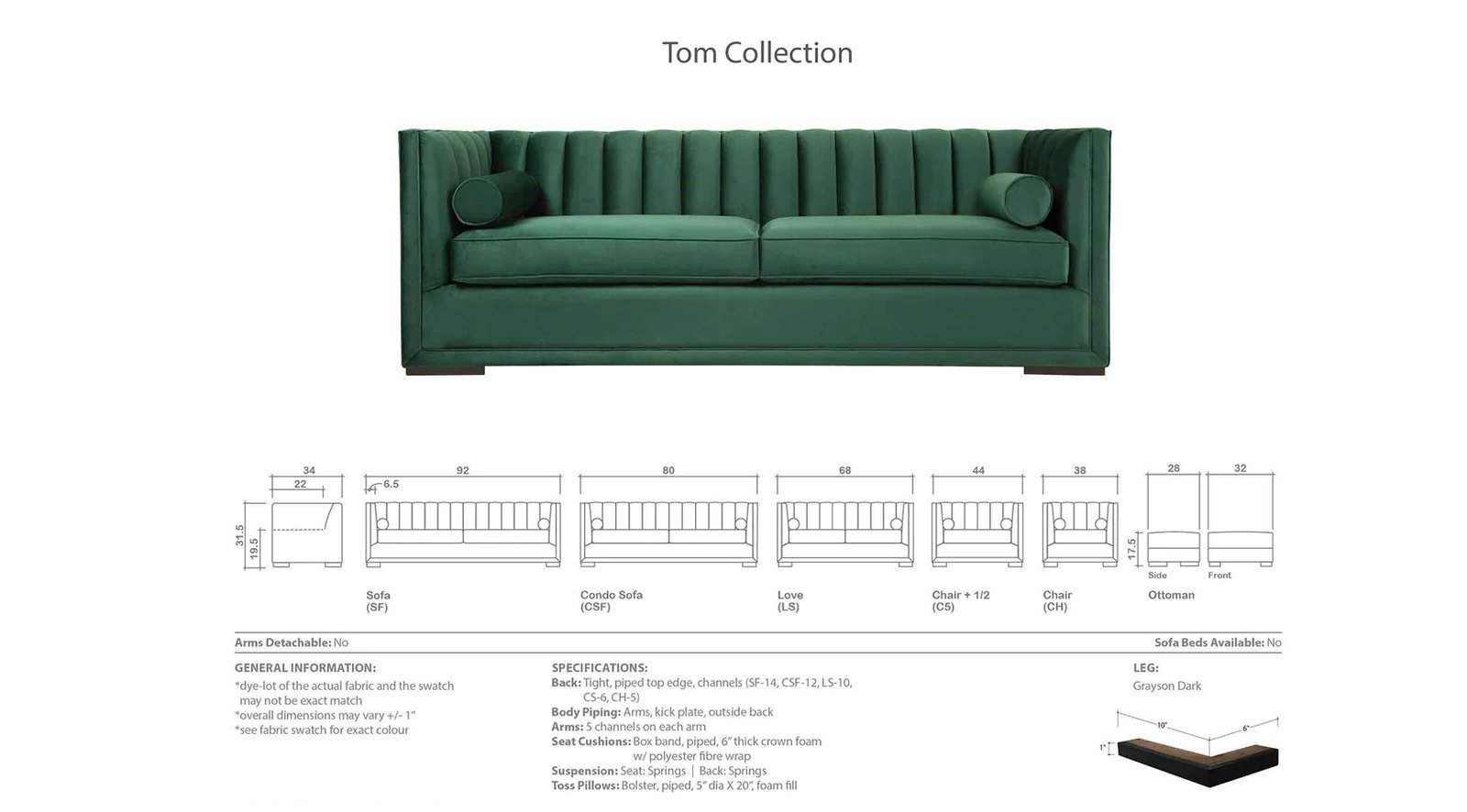 Tom Sofa - Image 4