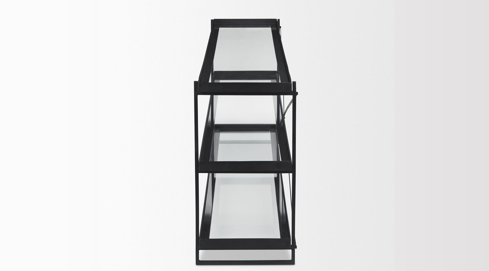 Trey - BLACK Console Table - Image 10
