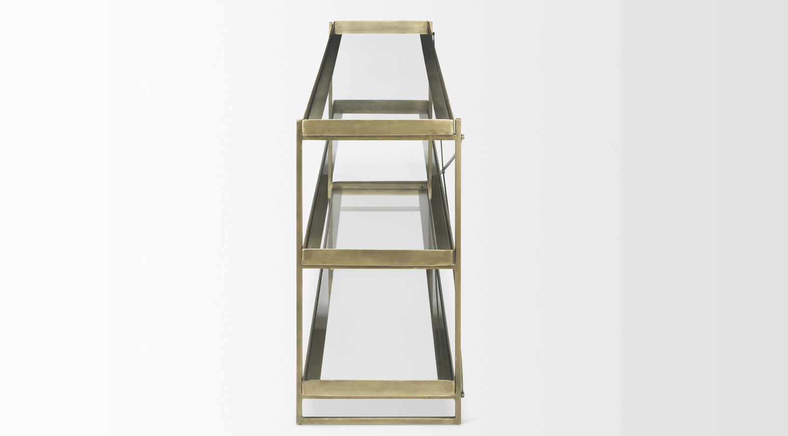 Trey - GOLD Console Table - Image 9