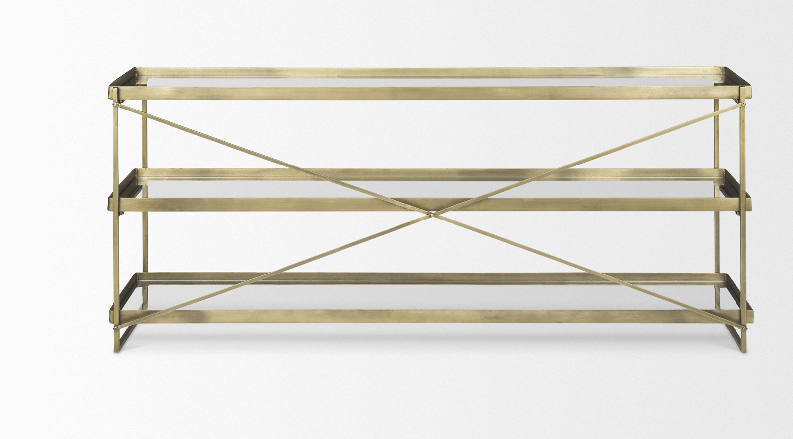 Trey - GOLD Console Table - Image 8
