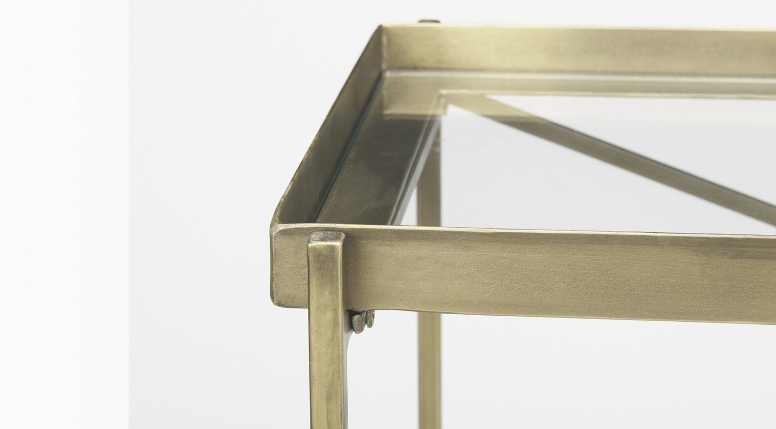Trey - GOLD Console Table - Image 6