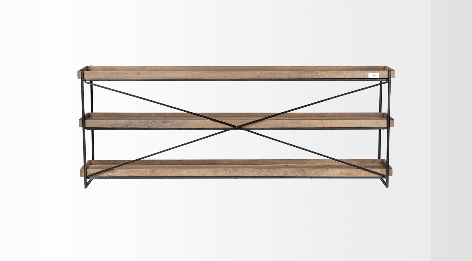 Trey I- BROWN WOOD Console Table - Image 8