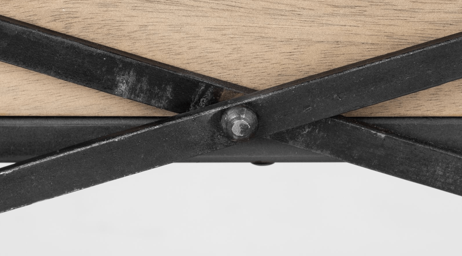 Trey I- BROWN WOOD Console Table - Image 2