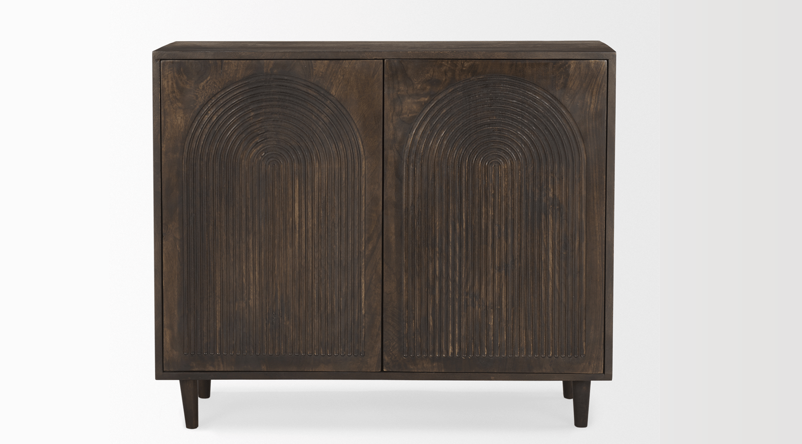 Tucker Accent Cabinet-DARK BROWN - Image 9