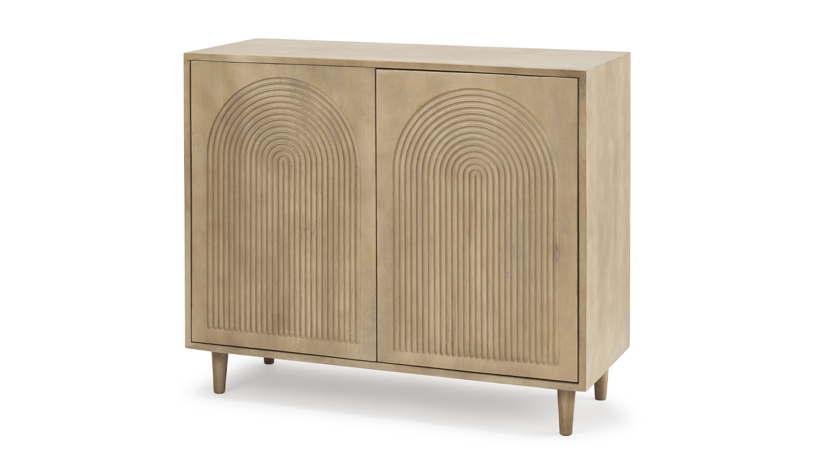 Tucker Accent Cabinet-LIGHT BROWN
