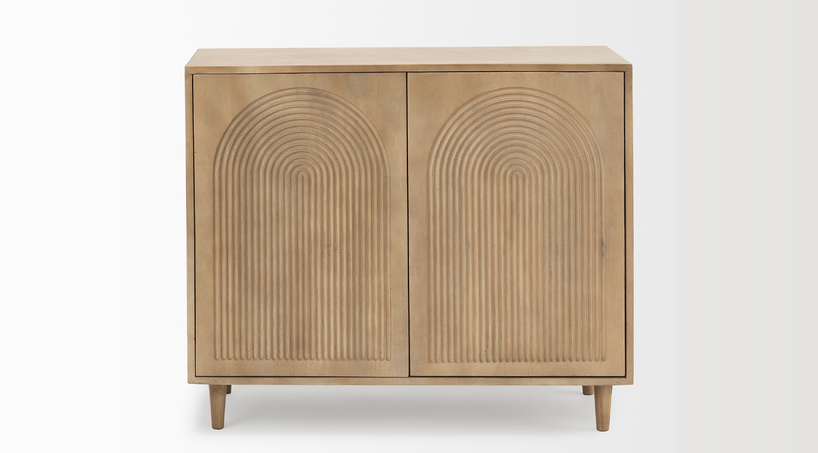 Tucker Accent Cabinet-LIGHT BROWN - Image 4