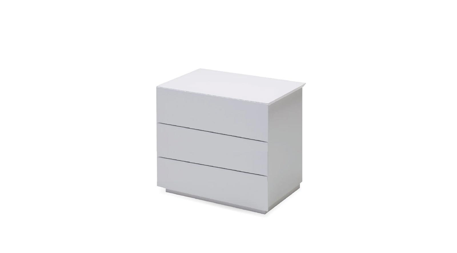 Vex 3D Nightstand White