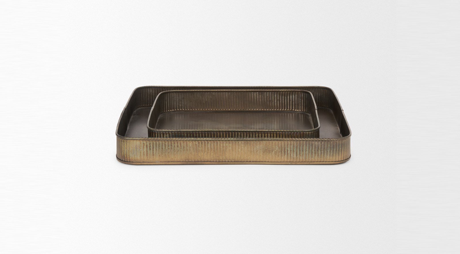 Varun Metal Trays Square