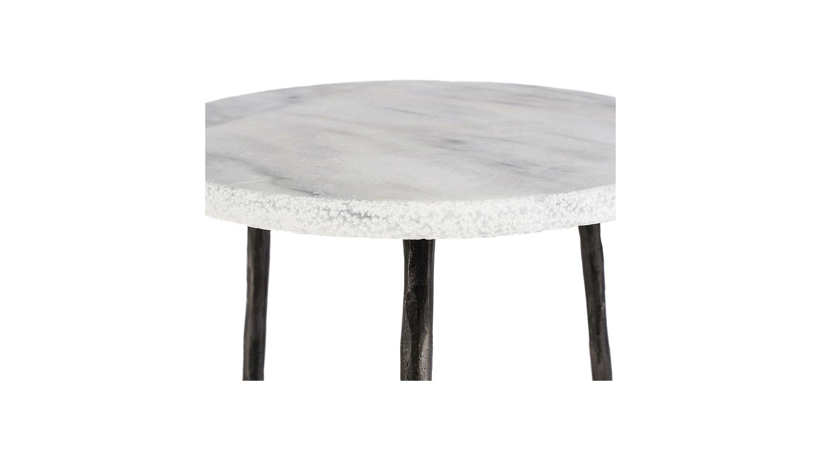 Koi End Table White - Medium - Image 2