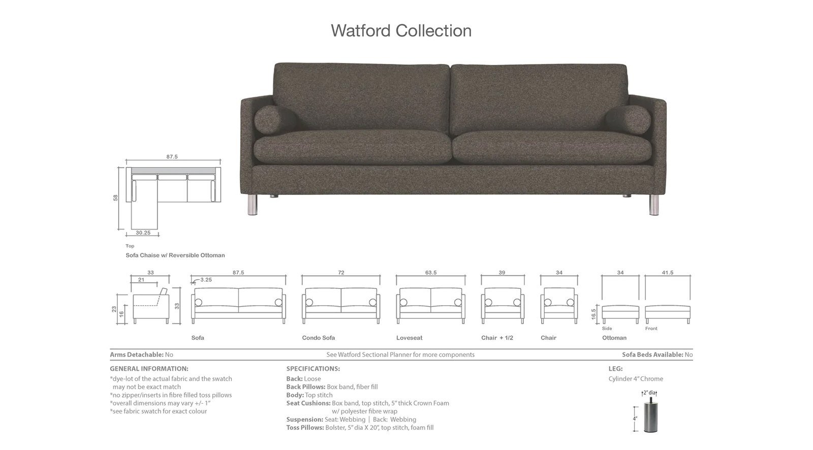 Watford Chair - Image 3