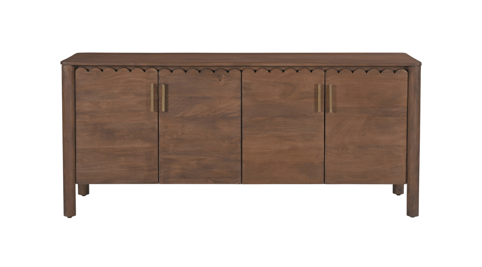 Wiley 4 Door Sideboard Vintage Brown - Image 10