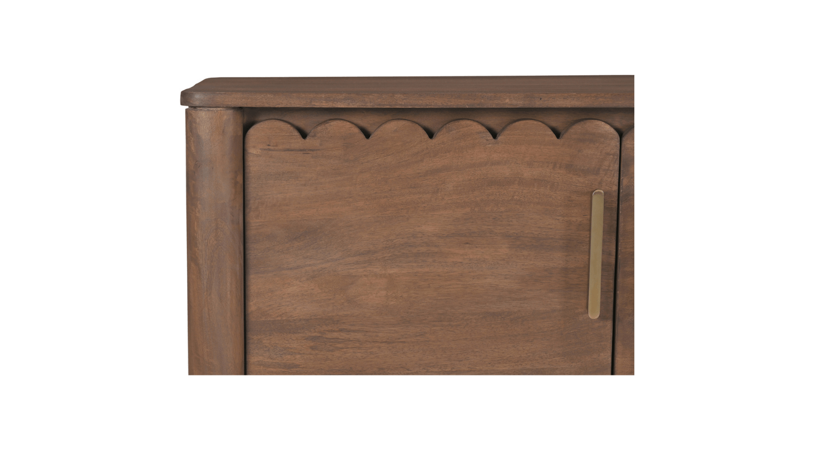 Wiley 4 Door Sideboard Vintage Brown - Image 7