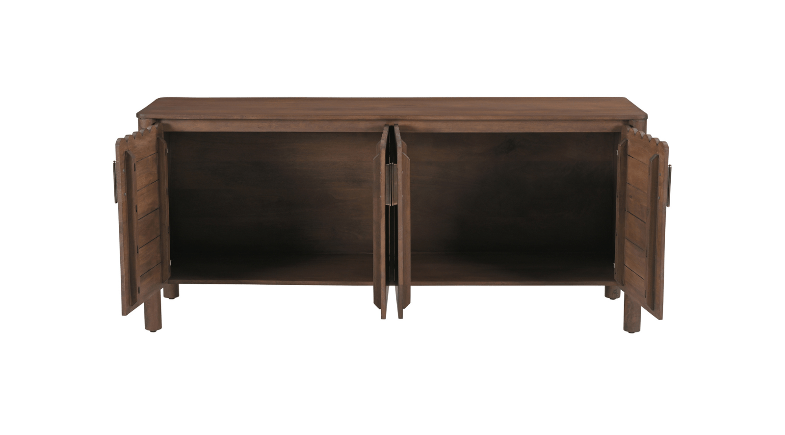 Wiley 4 Door Sideboard Vintage Brown - Image 2
