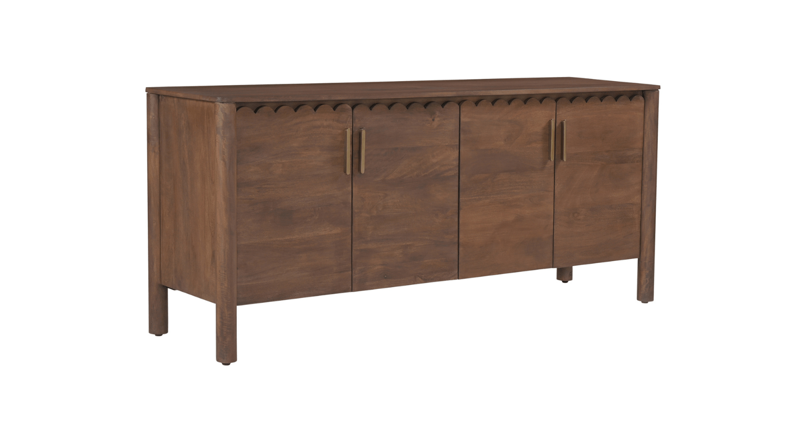 Wiley 4 Door Sideboard Vintage Brown