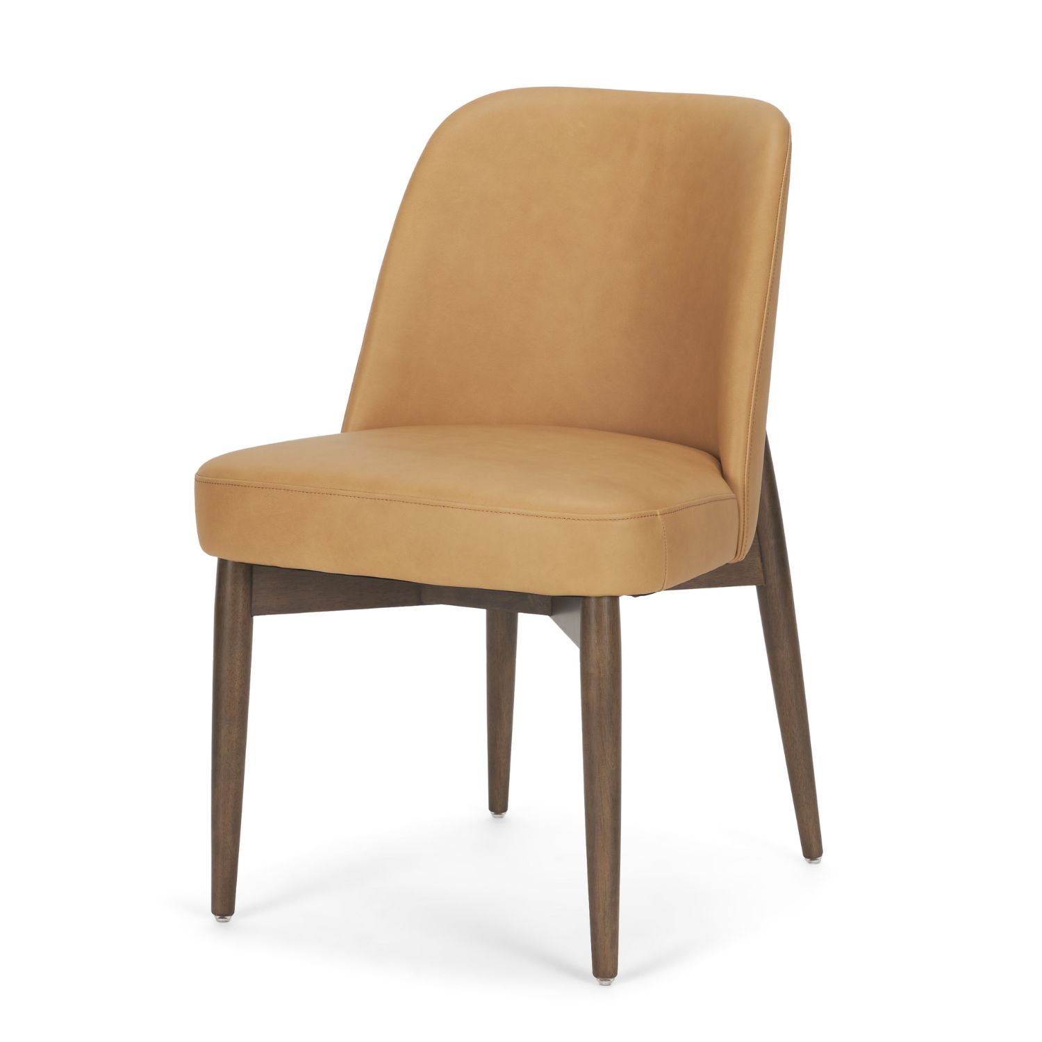 Abbie Leather Dining Chair - Image 3