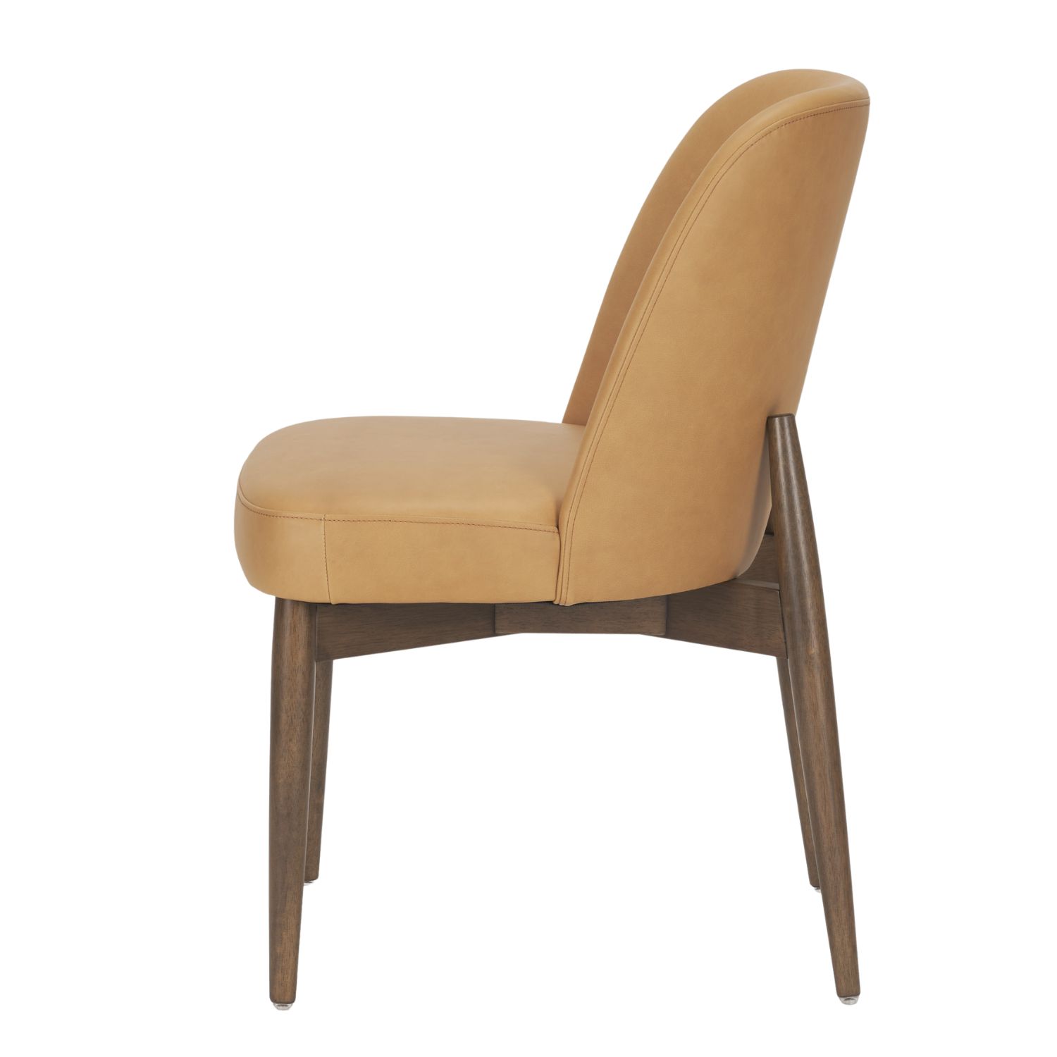 Abbie Leather Dining Chair - Image 4