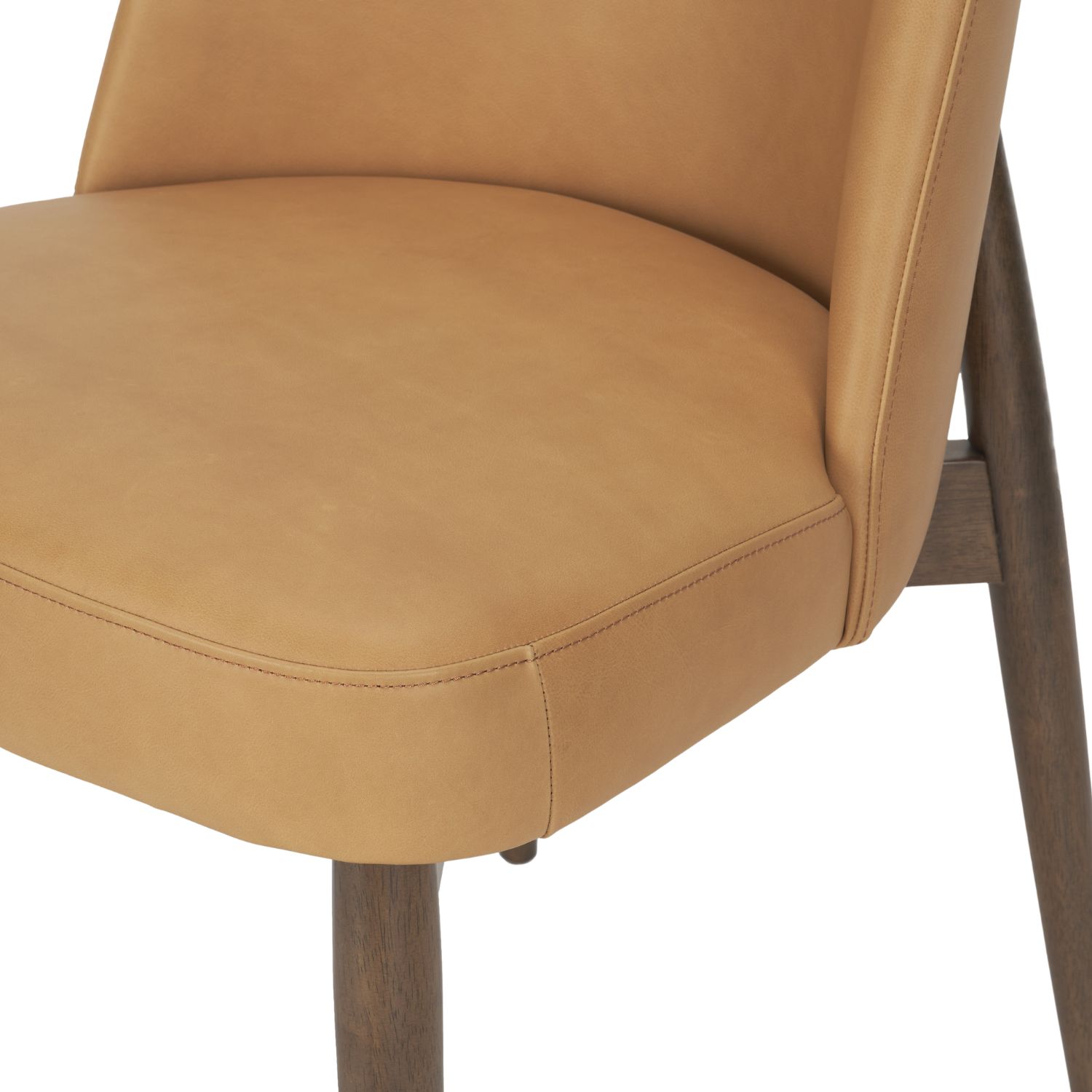 Abbie Leather Dining Chair - Image 8