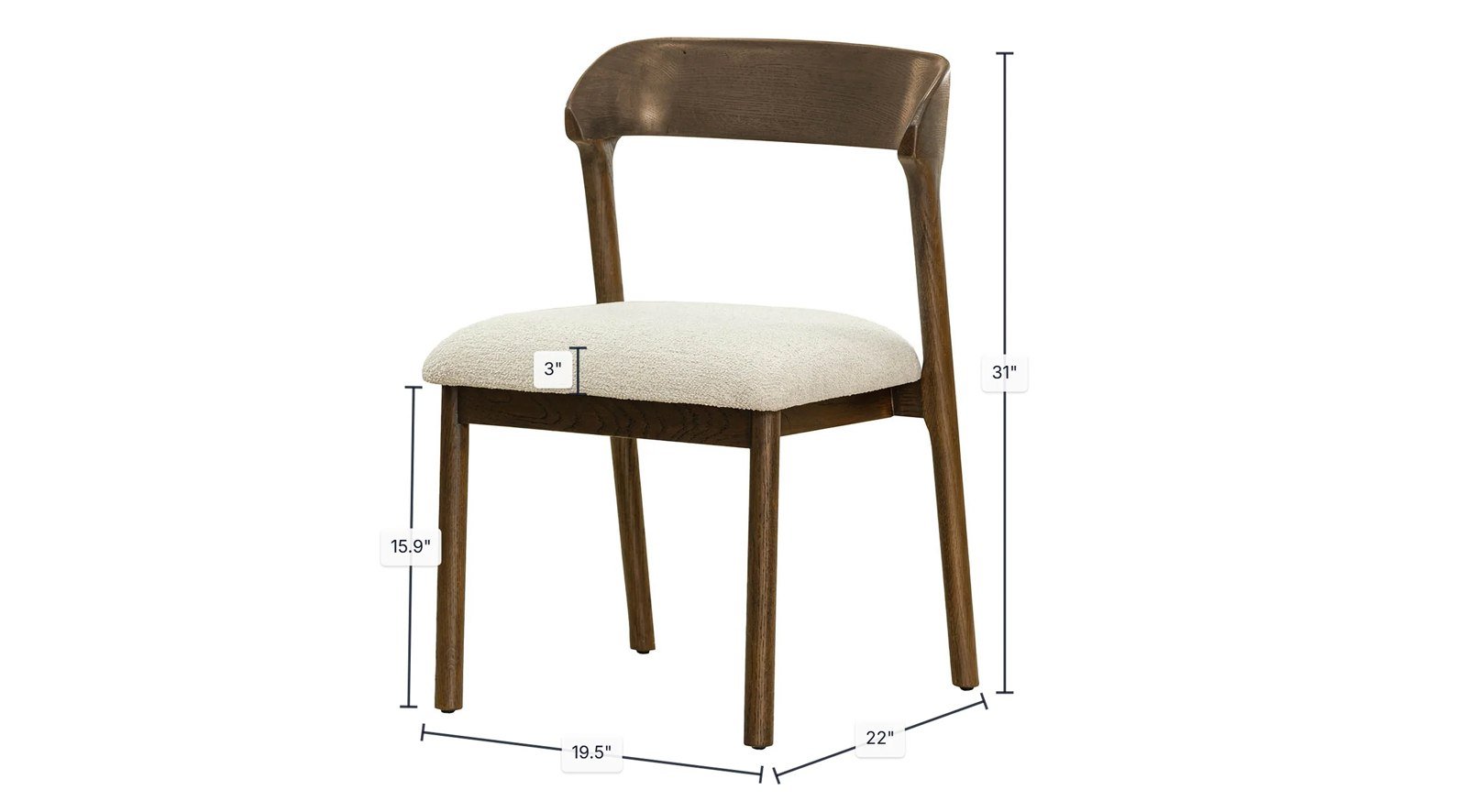 Aarya Dining Chair - Image 4