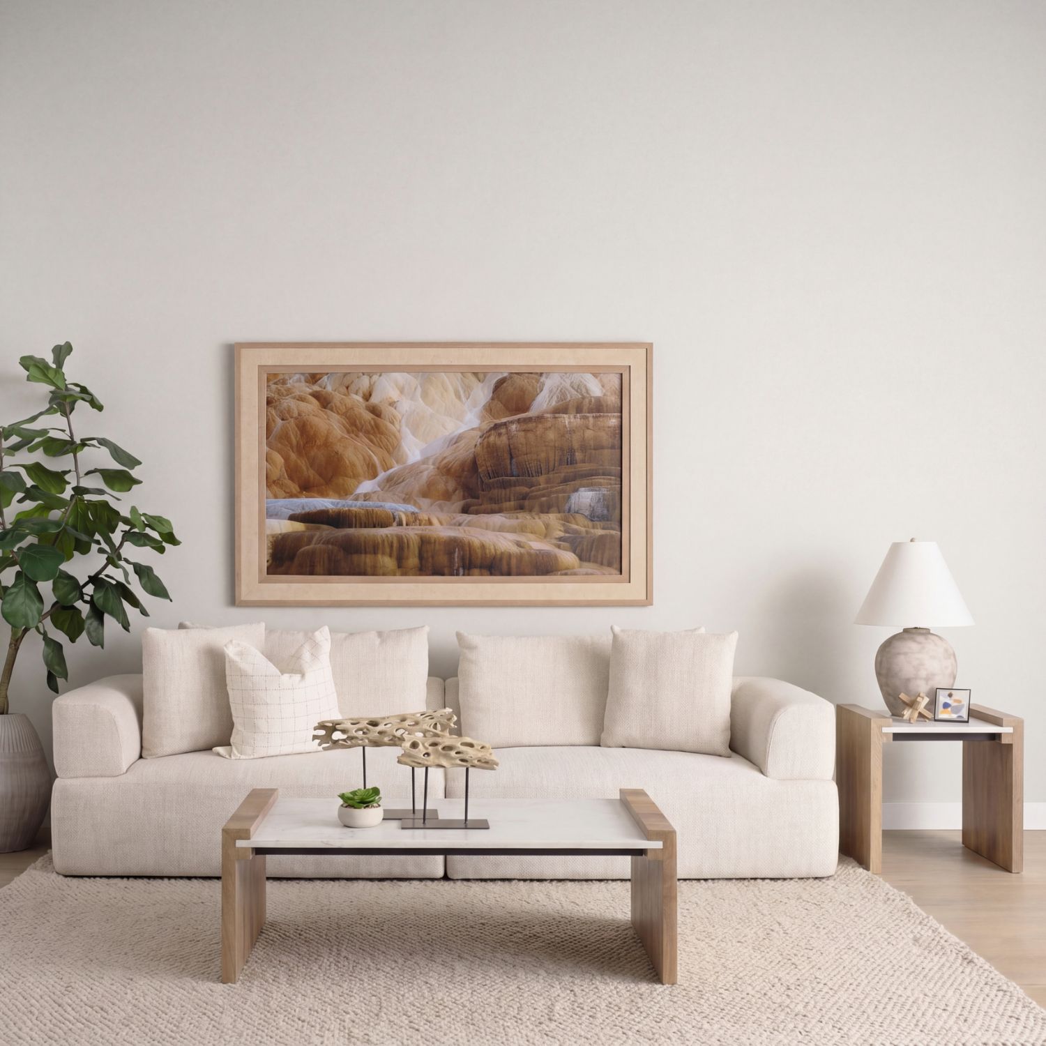 Athens Marble Coffee Table - Image 6