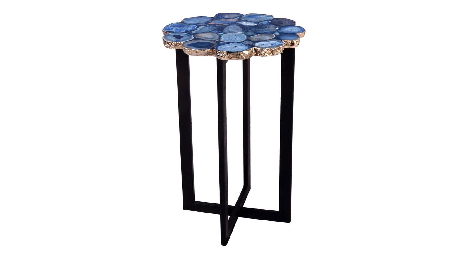 Azul Agate Accent Table