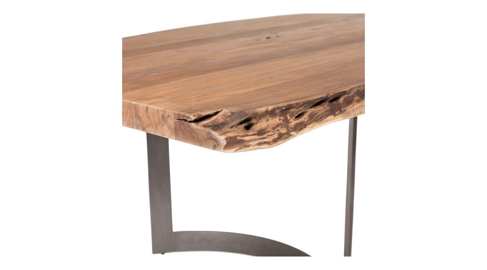 Bent Dining Table Extra Small Smoked - Image 2