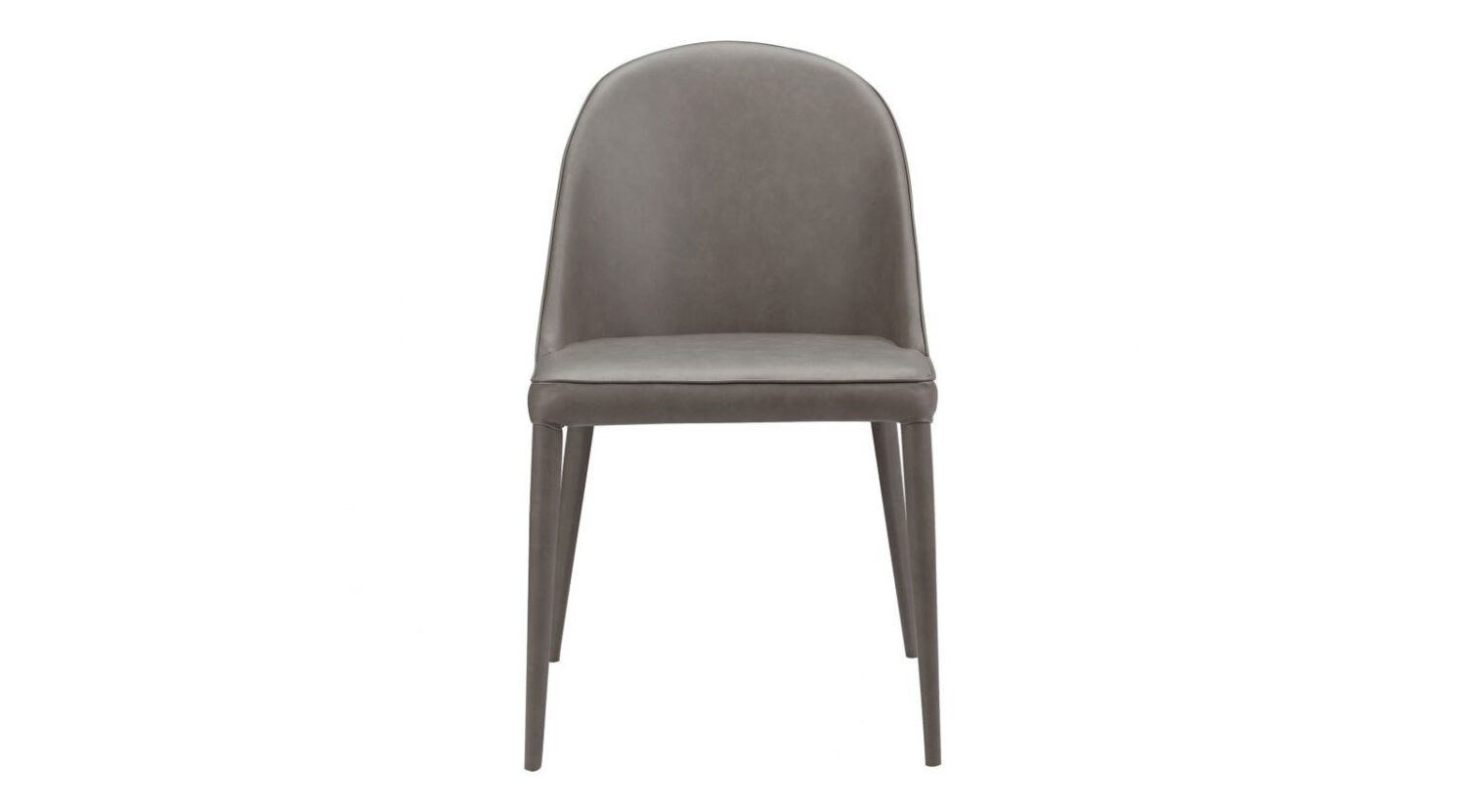 Burton Pu Dining Chair Grey