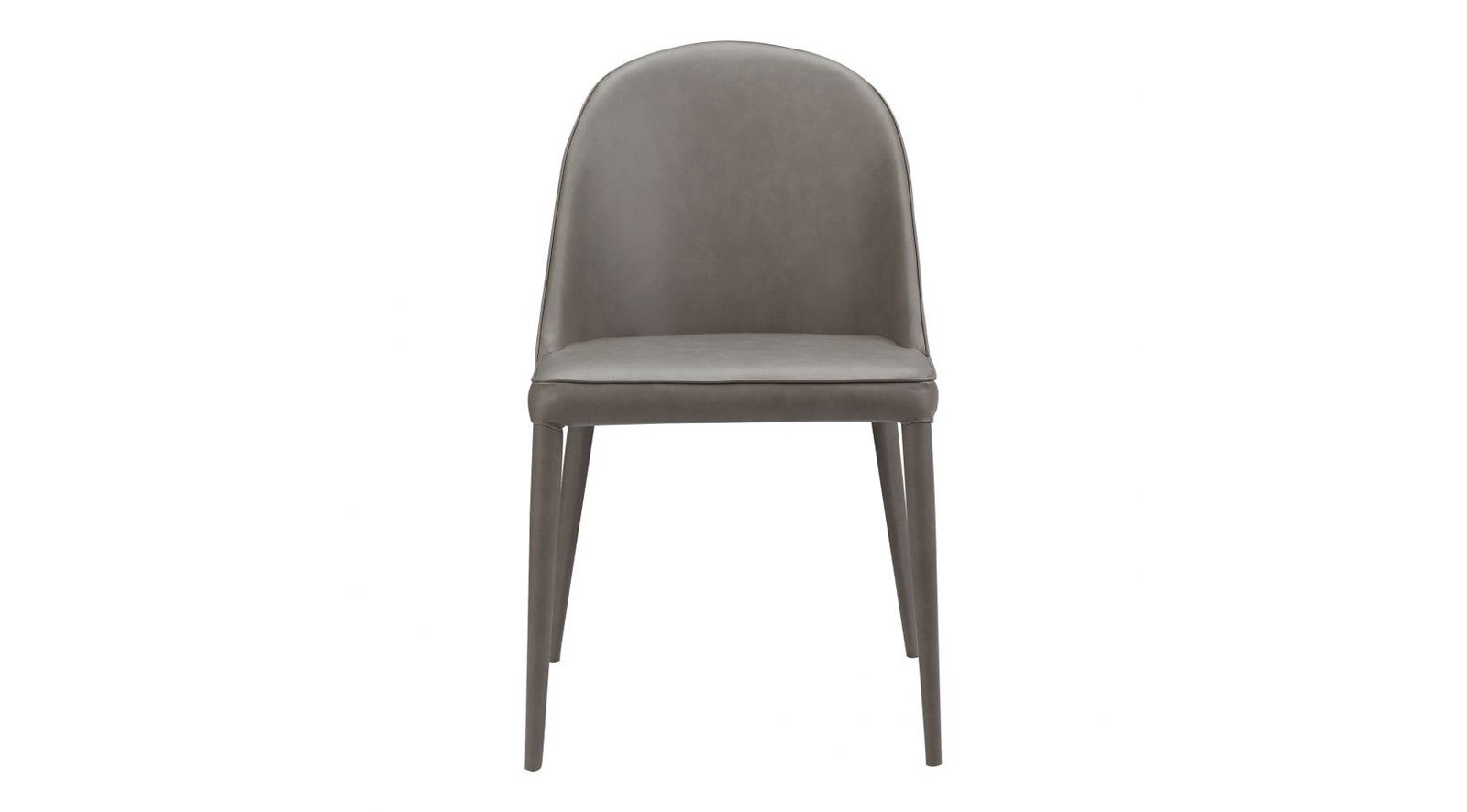 Burton Pu Dining Chair Grey