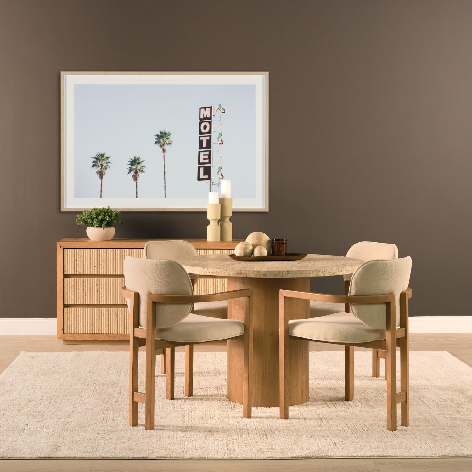 Carlisle Curved Back Dining Chair - Image 12