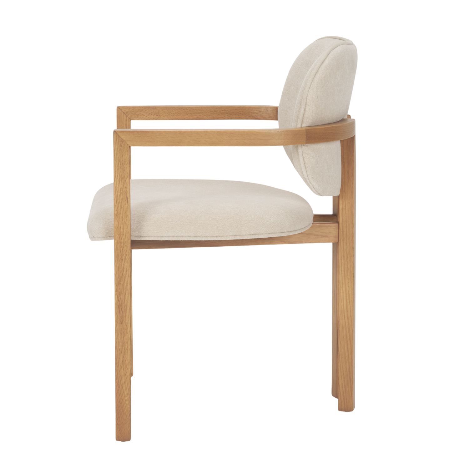 Carlisle Curved Back Dining Chair - Image 3