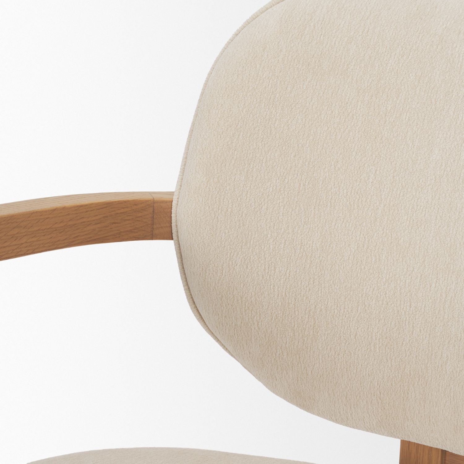 Carlisle Curved Back Dining Chair - Image 6