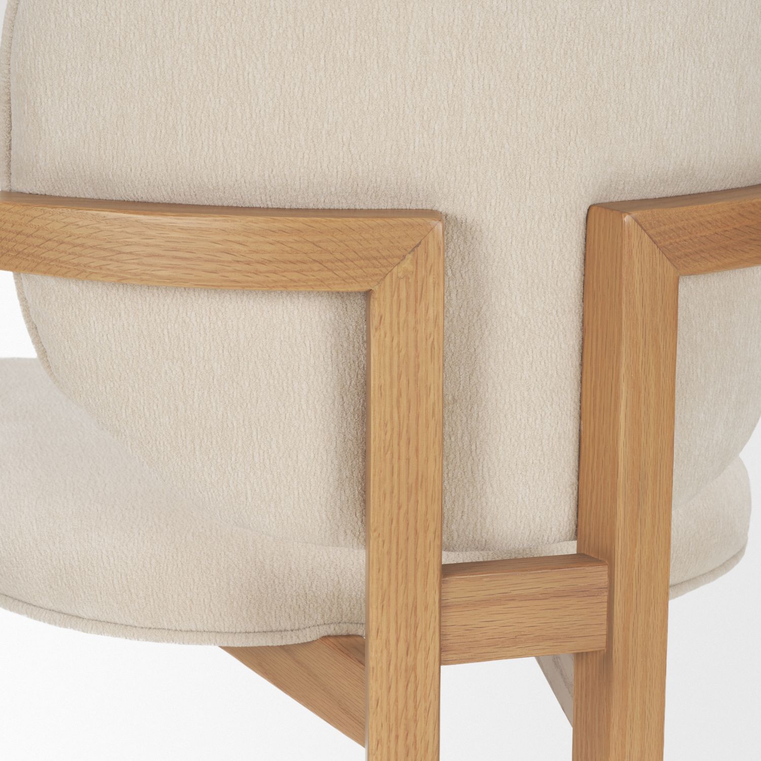 Carlisle Curved Back Dining Chair - Image 8