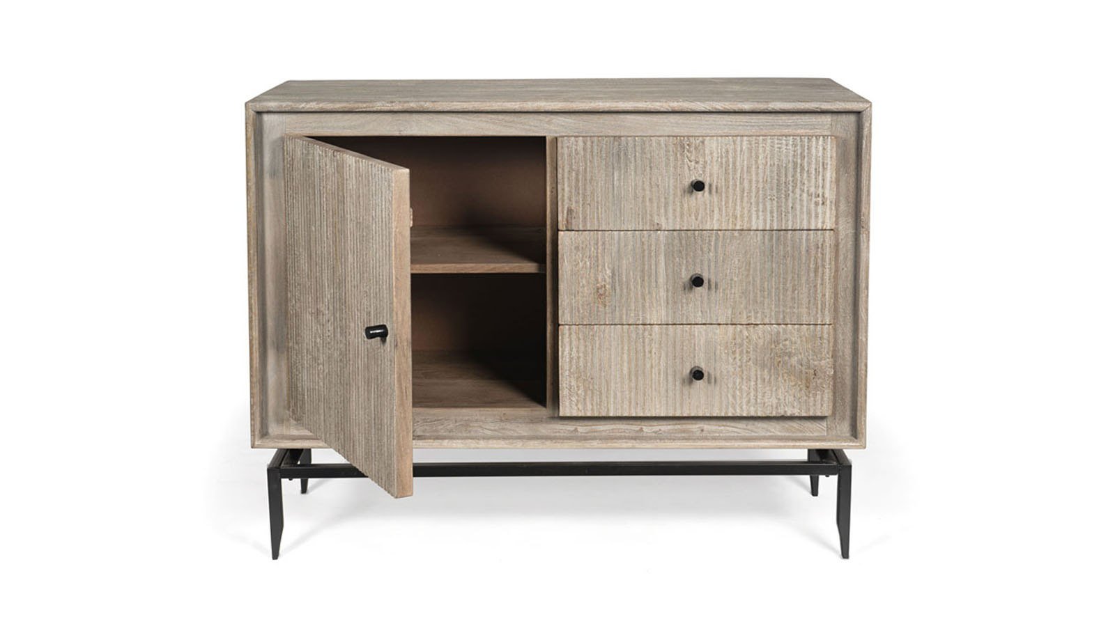 Cornell Cabinet, Gray - Image 3