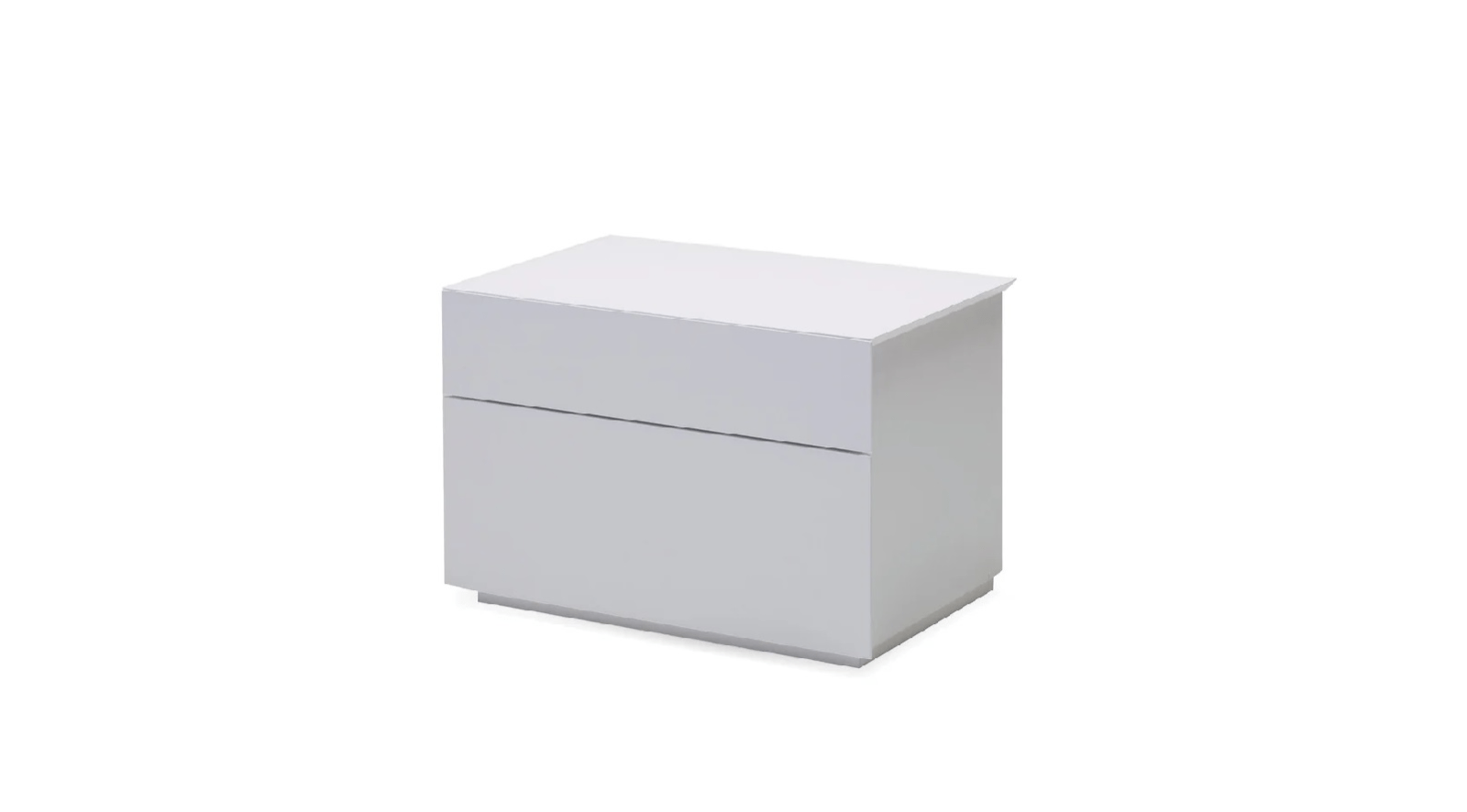 Vex 2D Nightstand White