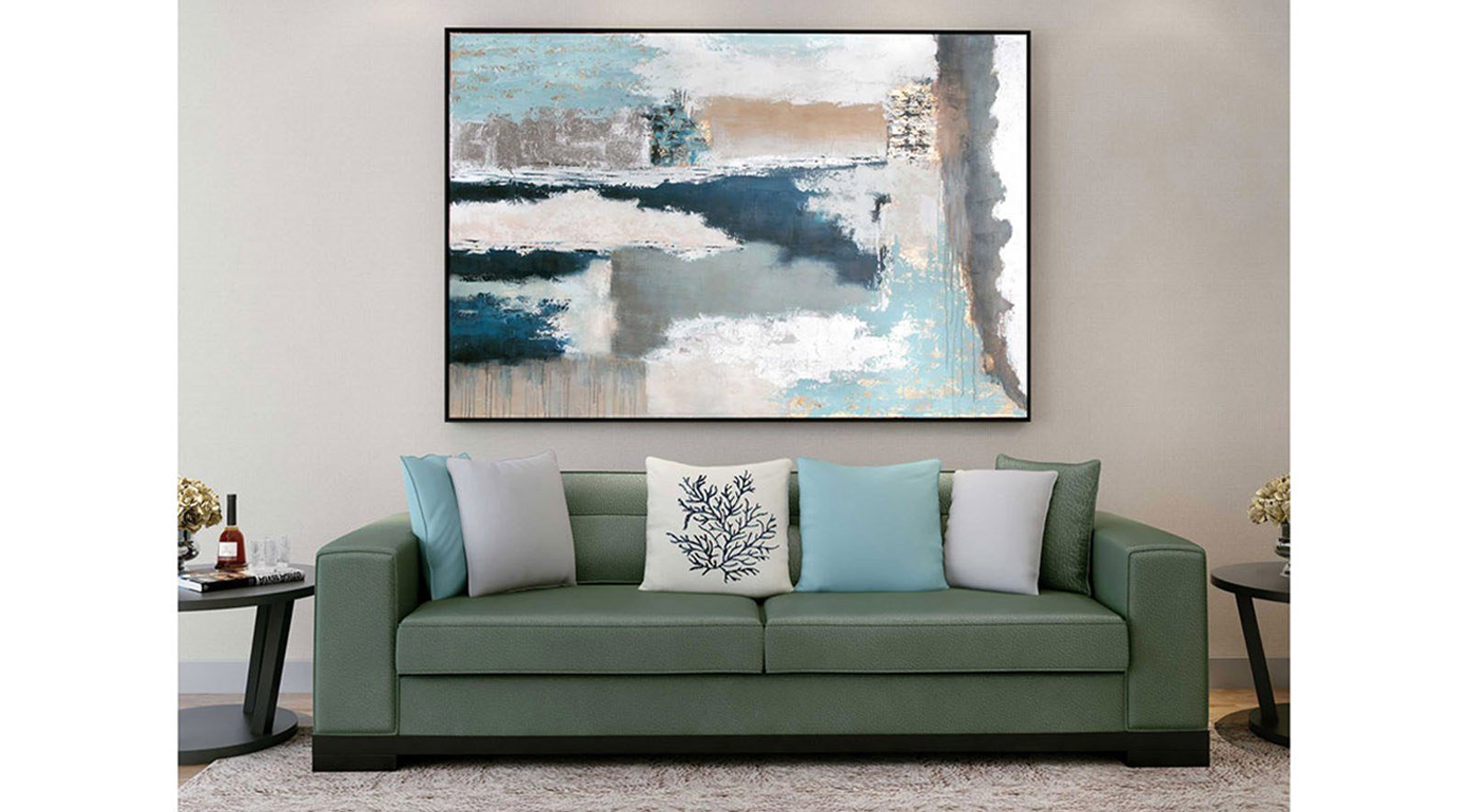 Elysium Hand Painted Canvas - Image 4