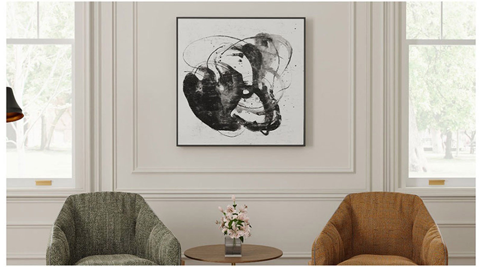 Enigmatic II Hand Painted Canvas - Image 4