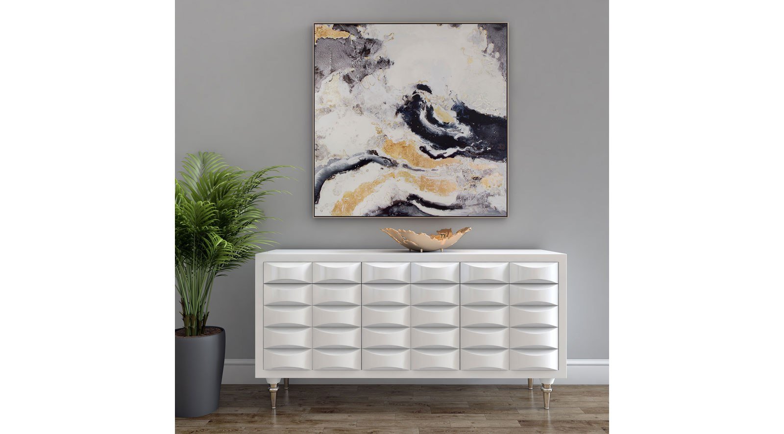 Fusion Hand Painted Canvas - Image 5
