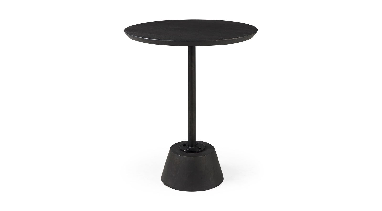 Glenn 20L x 20W x 24H Dark Brown Side Table