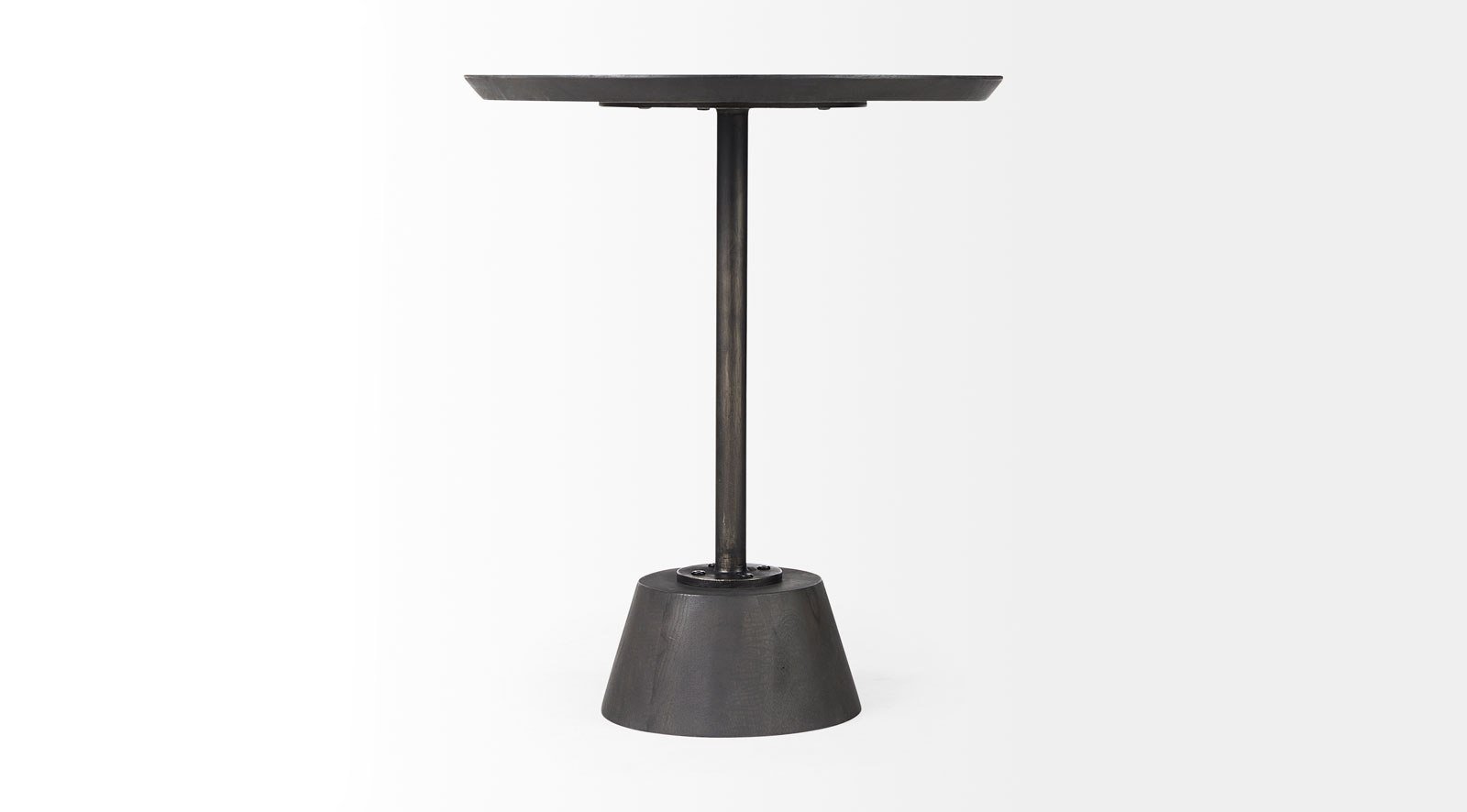 Glenn 20L x 20W x 24H Dark Brown Side Table - Image 2