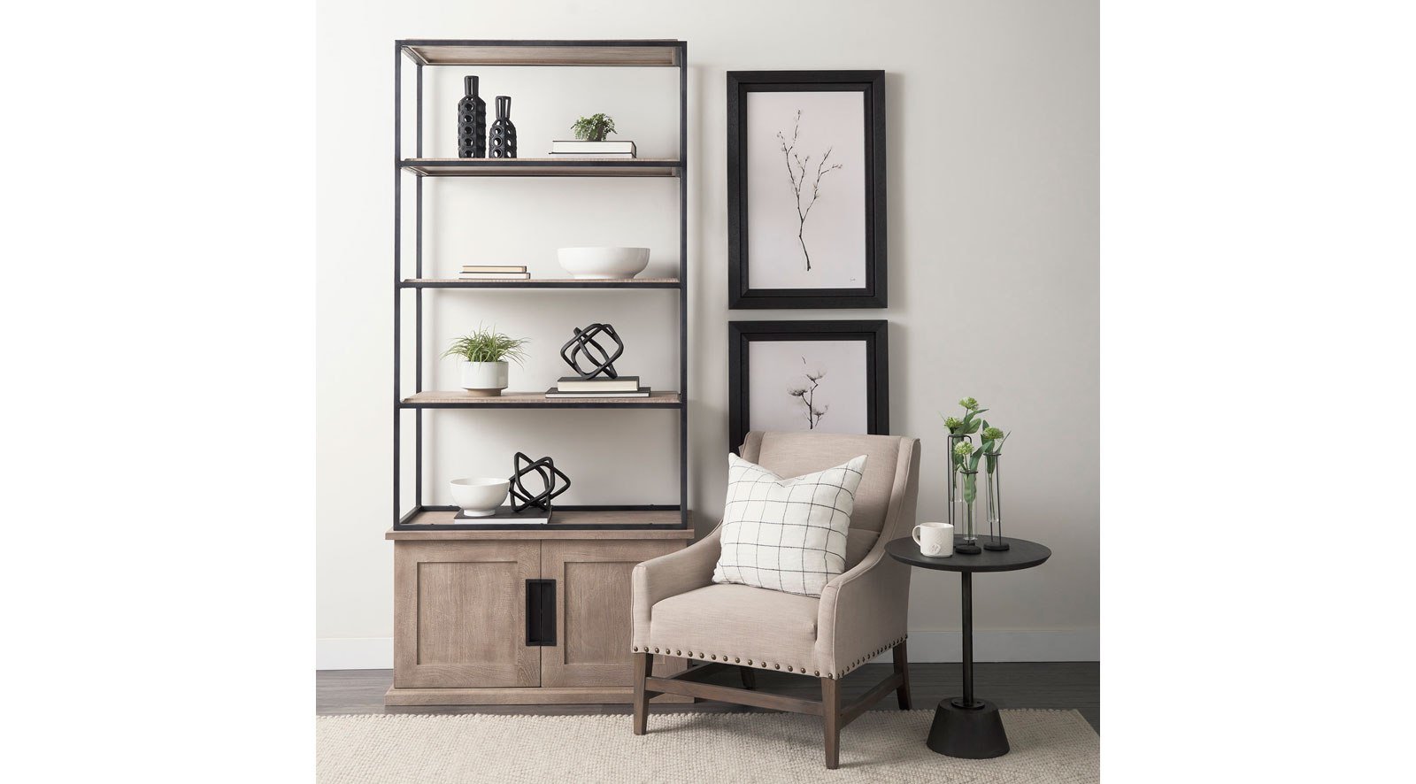Glenn 20L x 20W x 24H Dark Brown Side Table - Image 10