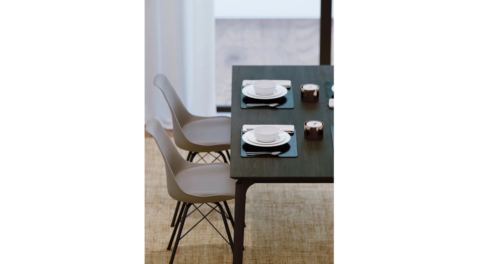 Mykonos Dining Table - 60 Inch - Image 9