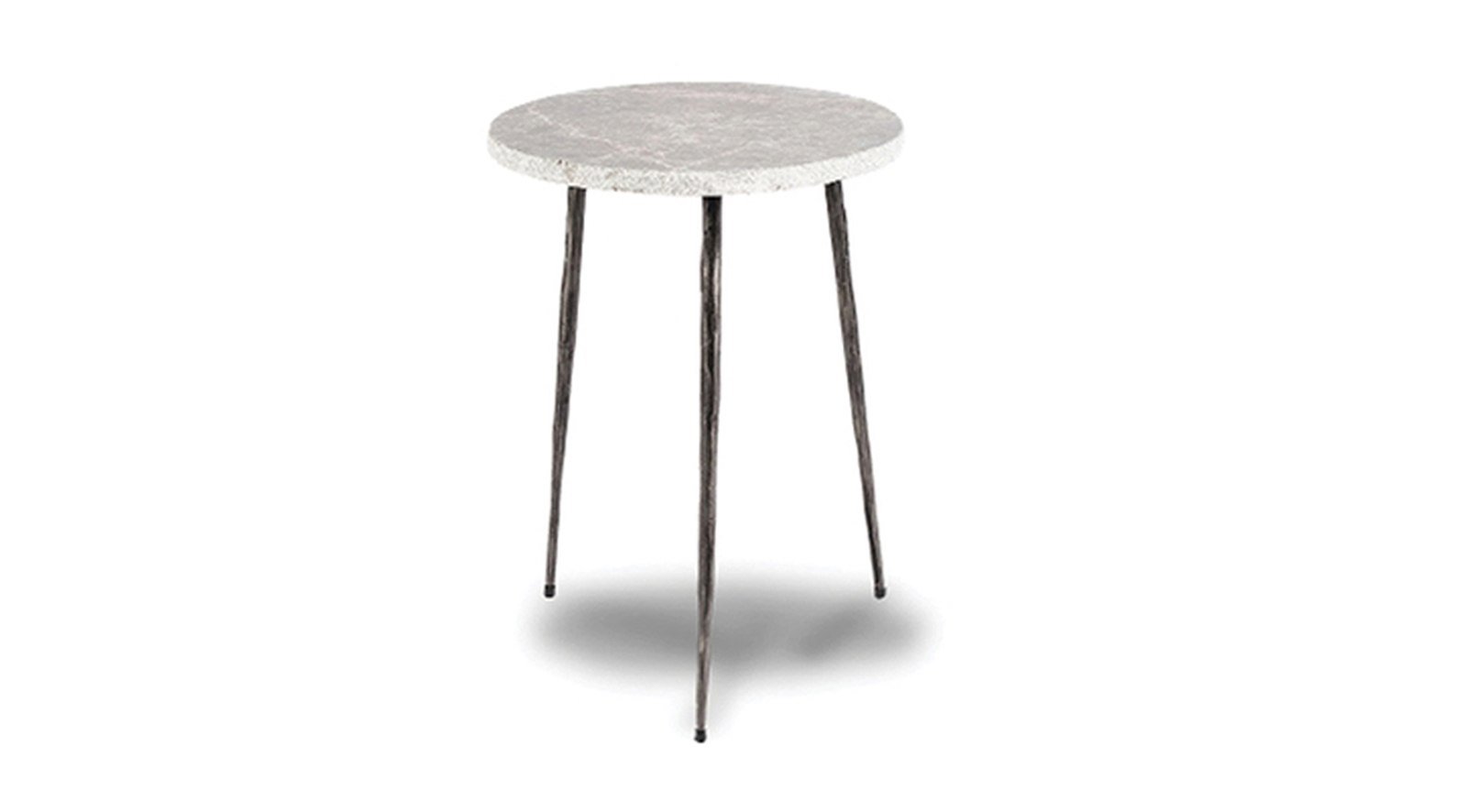 Koi End Table Grey - Tall
