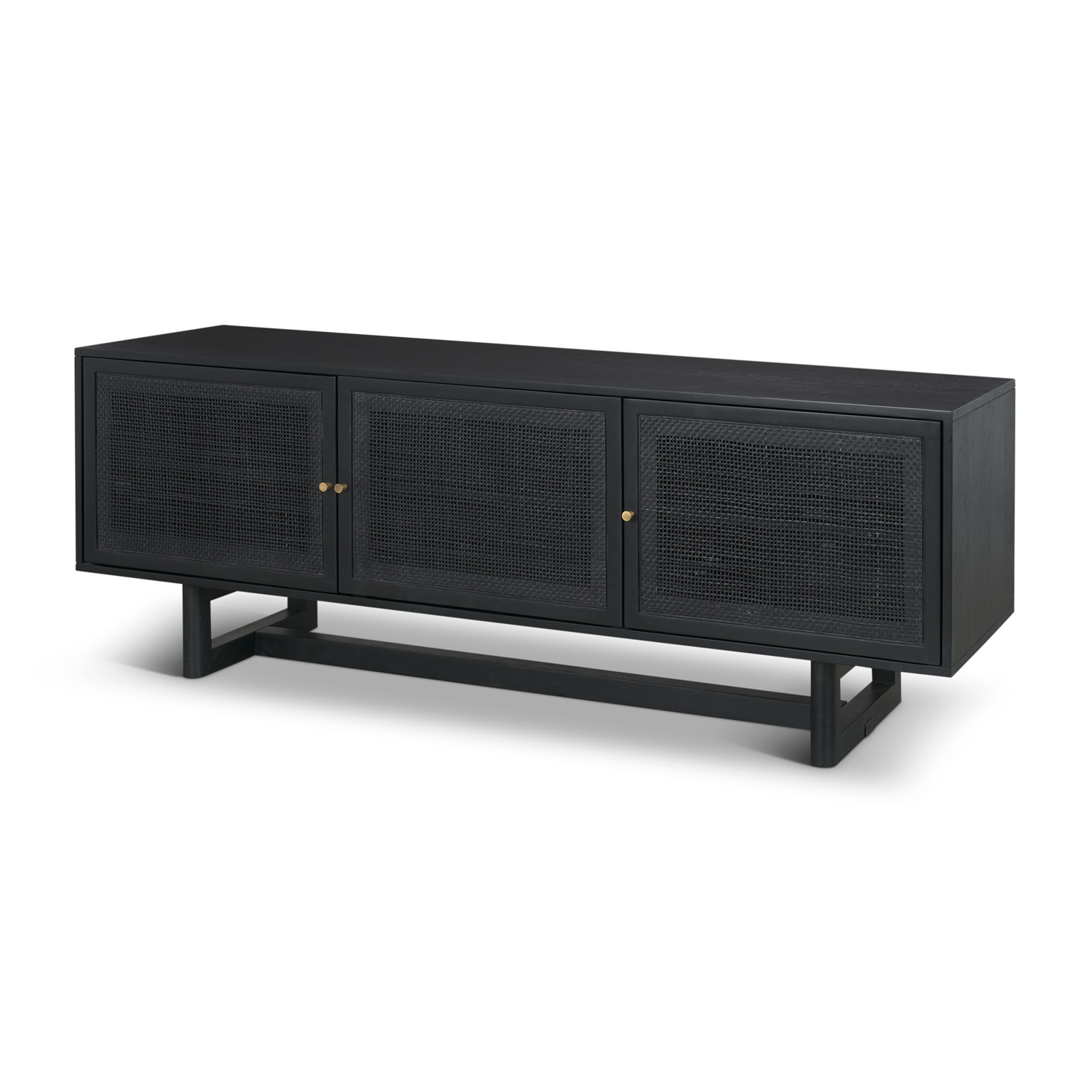 Grier Black Media Console