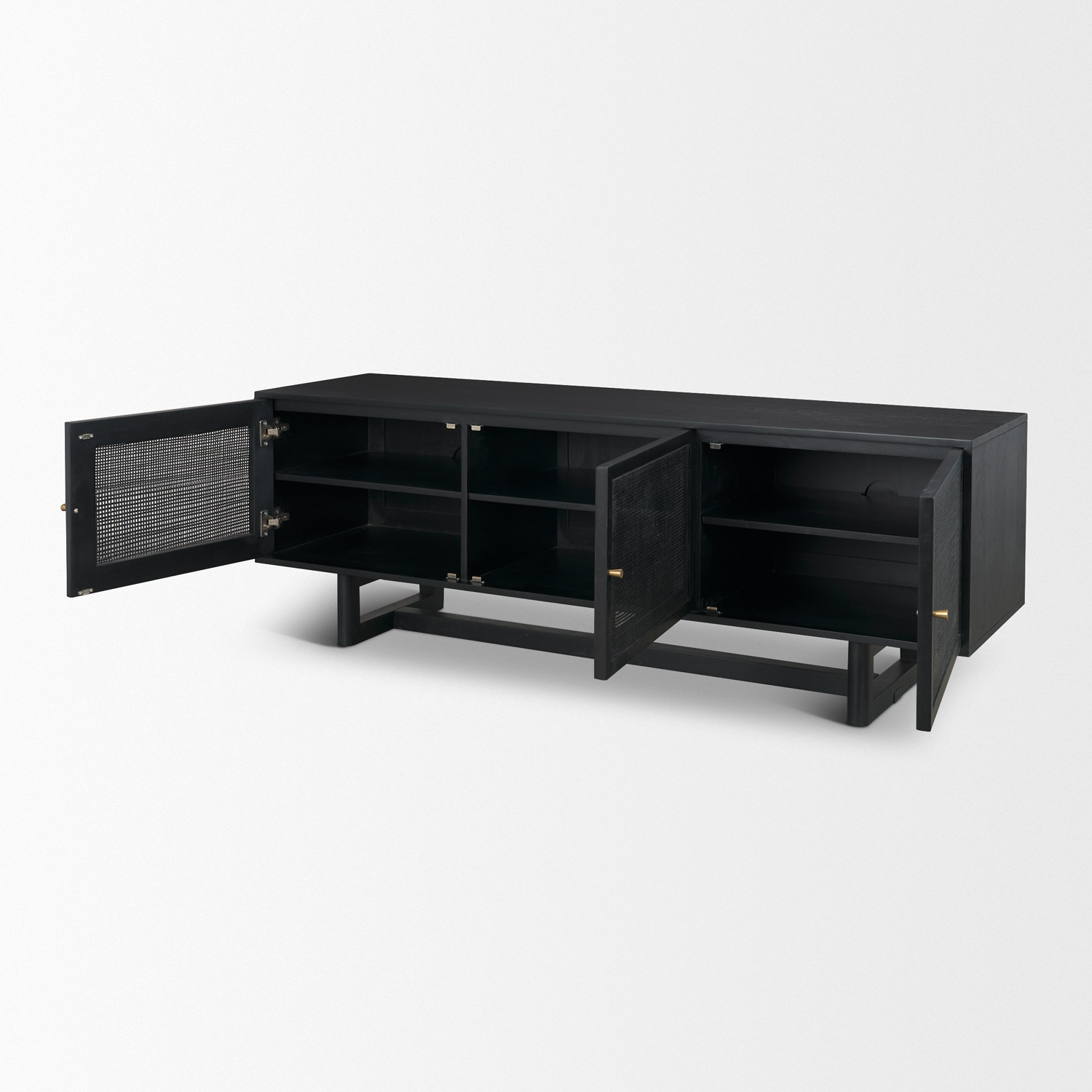 Grier Black Media Console - Image 6