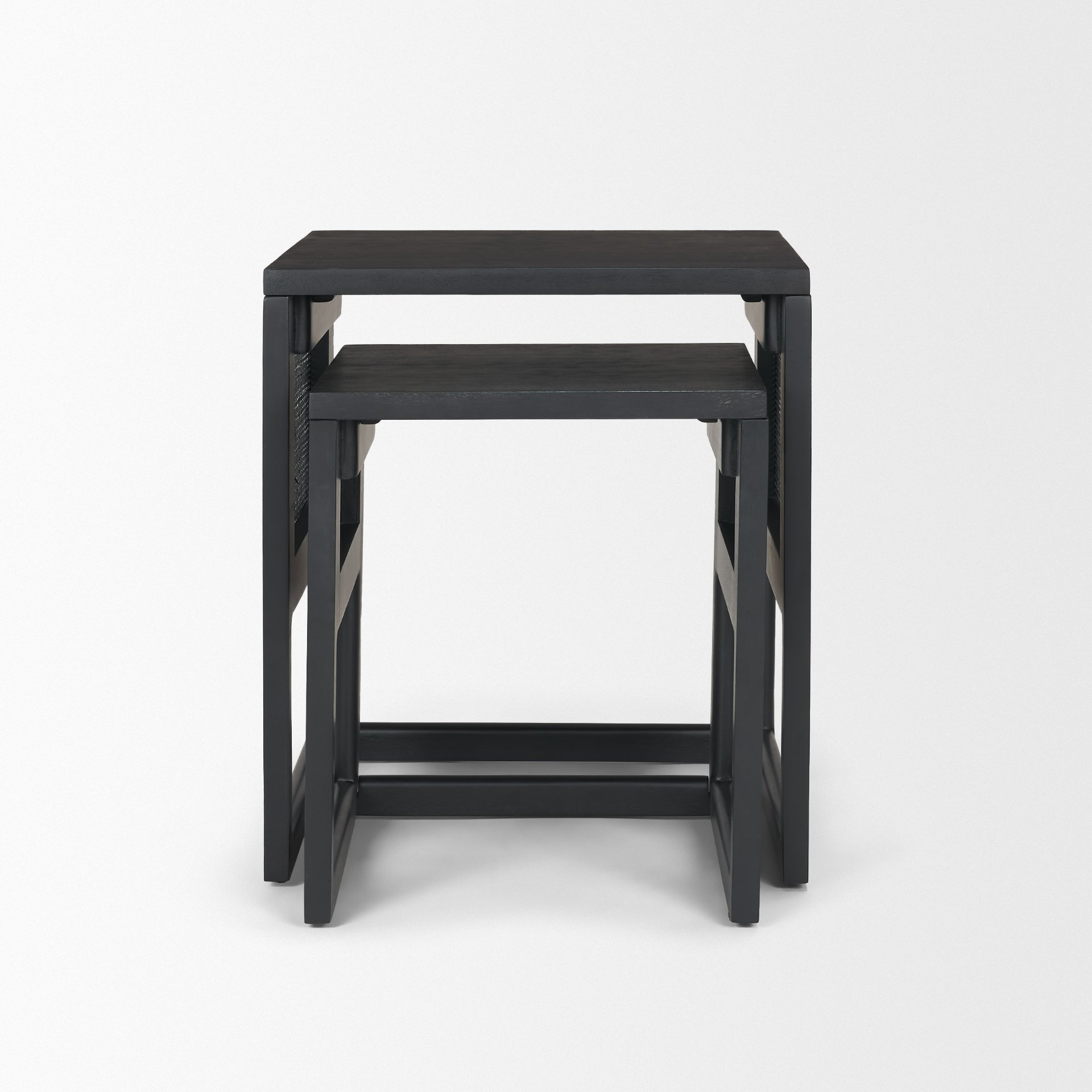 Grier Set of 2 Black Nesting Tables - Image 5