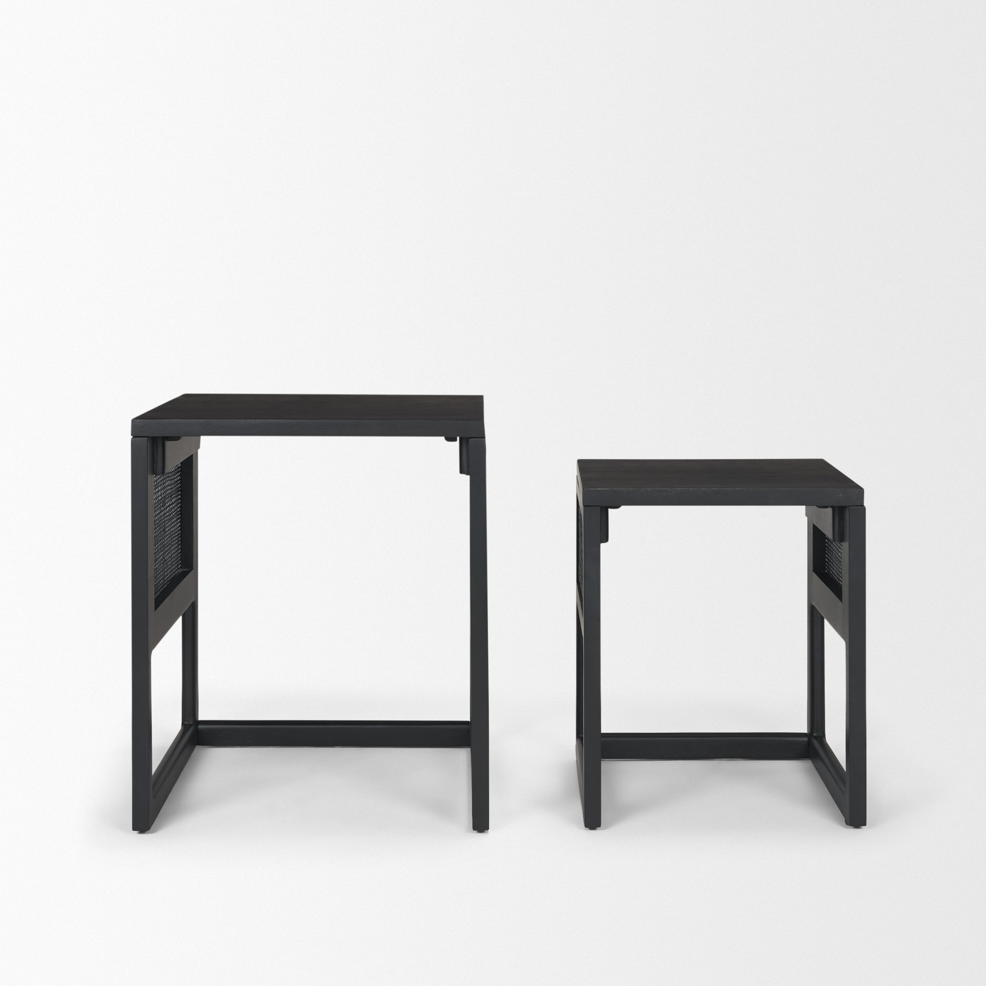 Grier Set of 2 Black Nesting Tables - Image 6