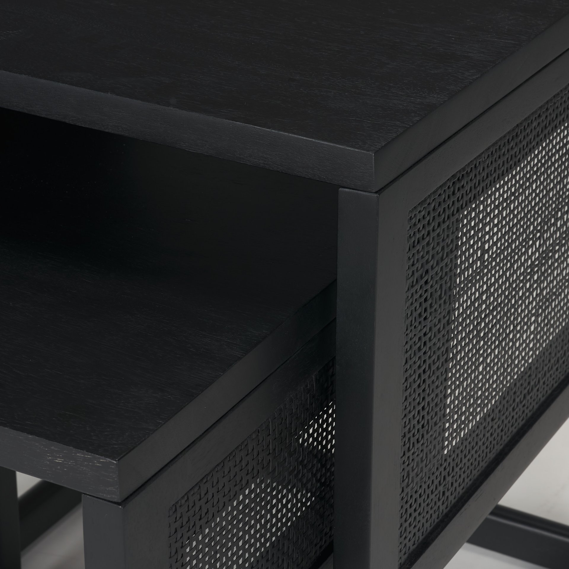 Grier Set of 2 Black Nesting Tables - Image 10