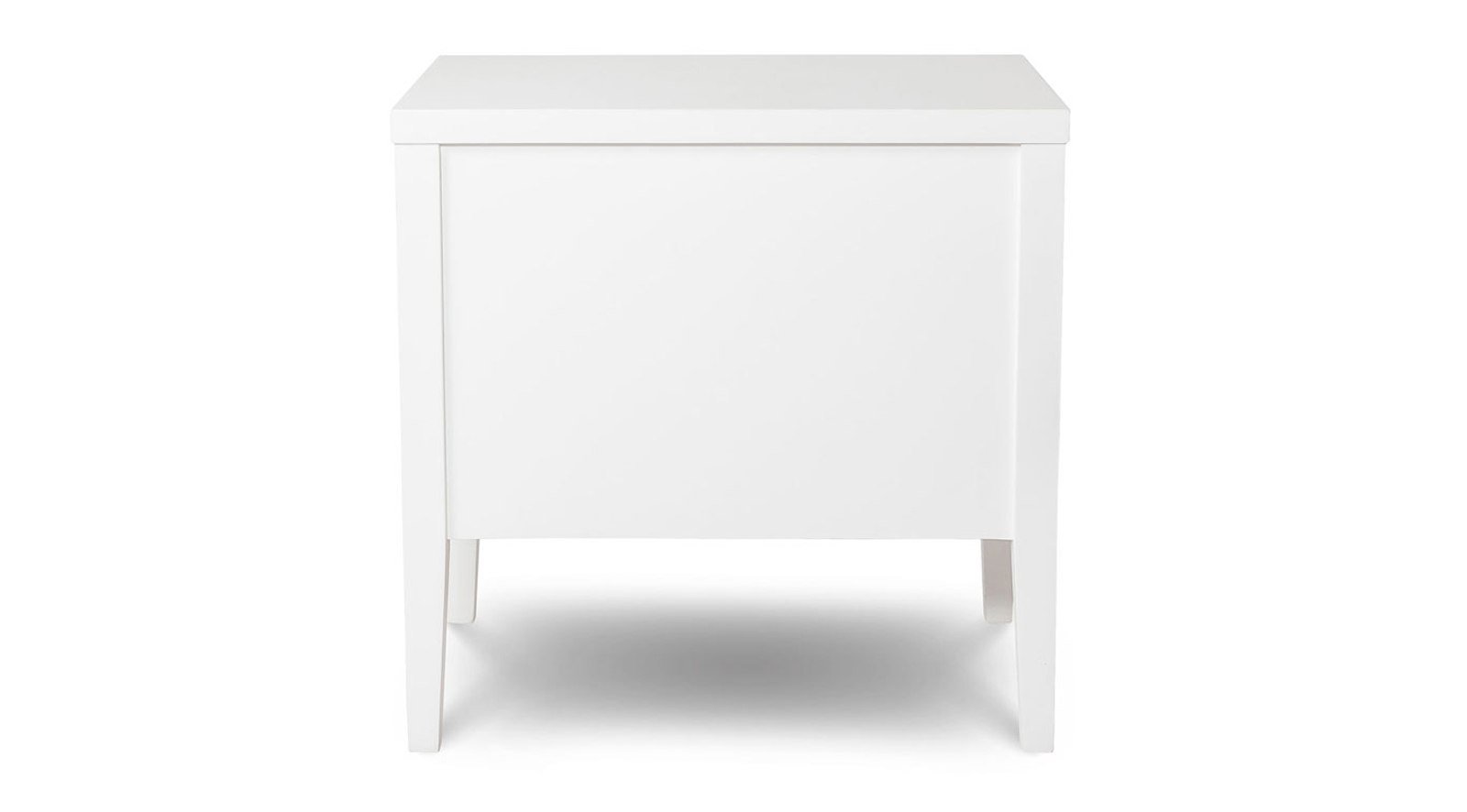 Hara 1 Drawer Accent Table – White - Image 2
