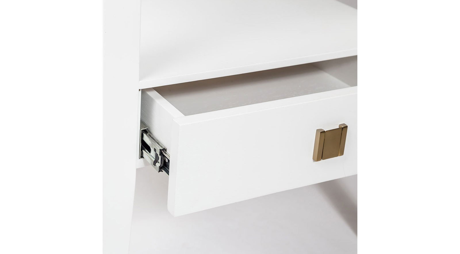 Hara 1 Drawer Accent Table – White - Image 5
